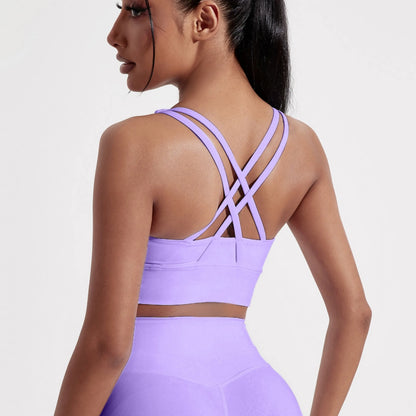 Cross Sports Bra Top