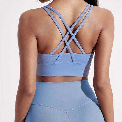 Cross Sports Bra Top