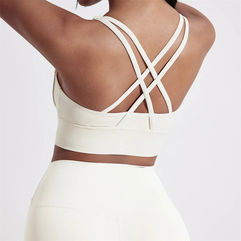 Cross Sports Bra Top