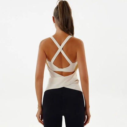 Yoga Top With Built In Bra