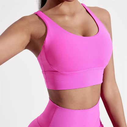 Cross Sports Bra Top