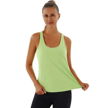 Yoga Top With Built In Bra