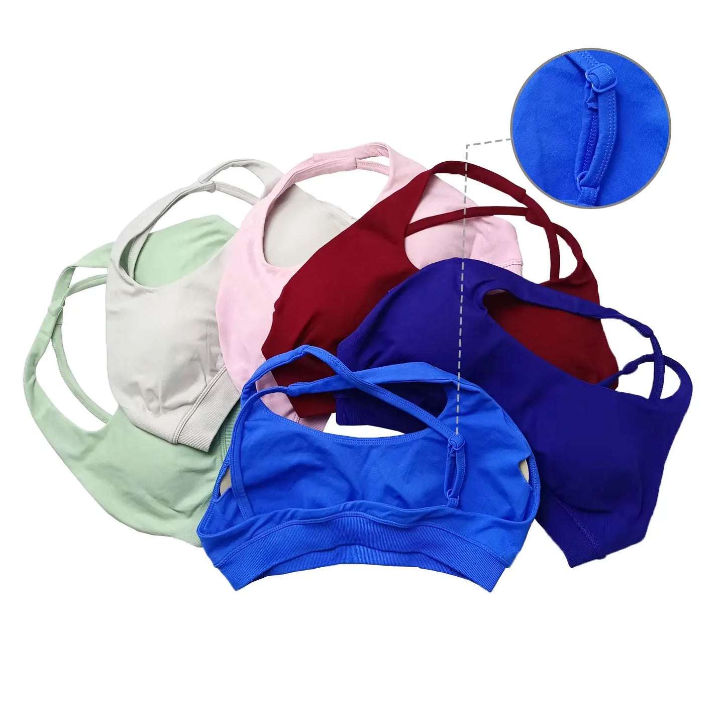 Asymmetric Sports Bra