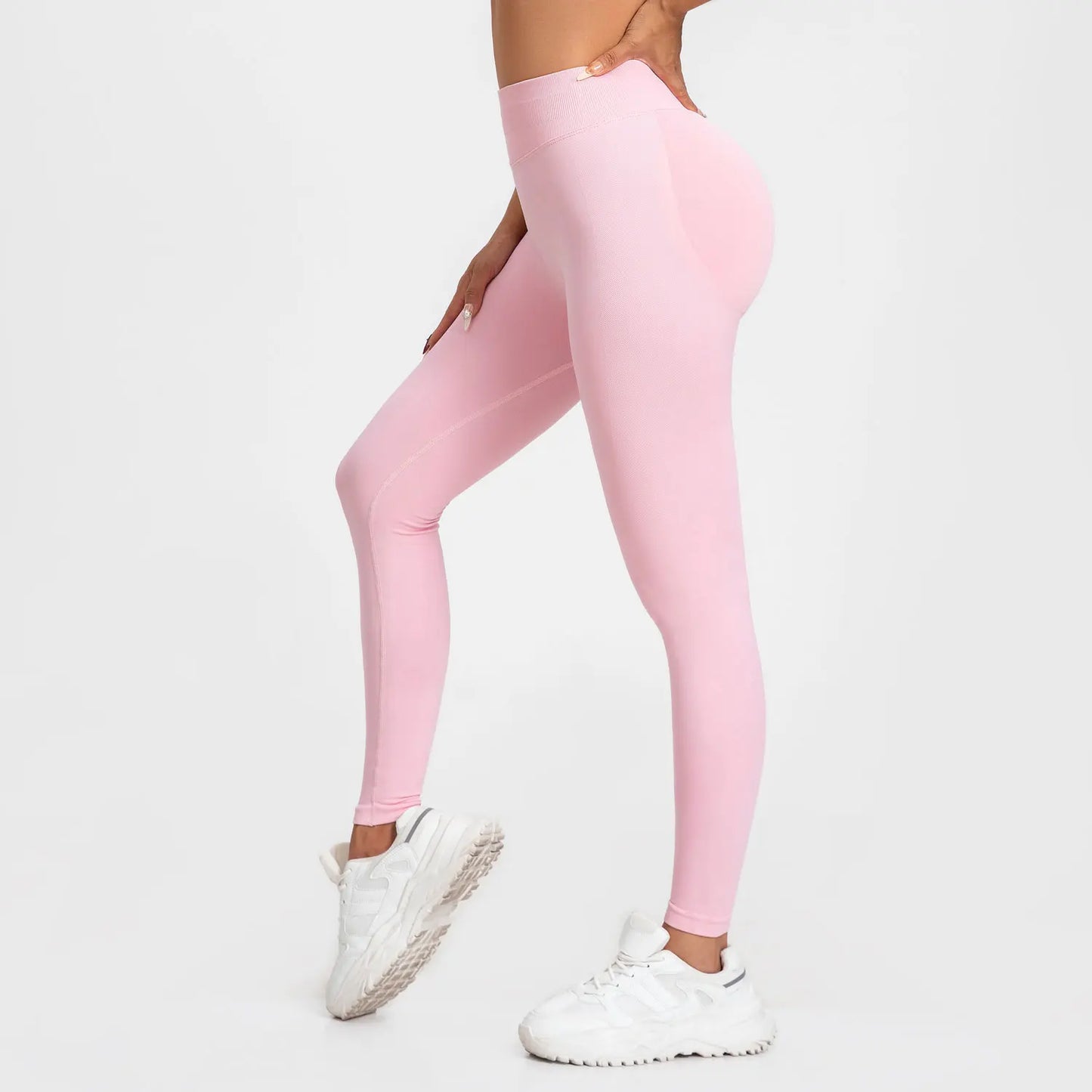 NCLAGEN Impact Leggings Woman Yoga Seamless Sports Pants Tummy Control Squat Proof Gym Fitness Workout Scrunch Butt Tights