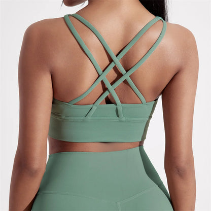 Cross Sports Bra Top
